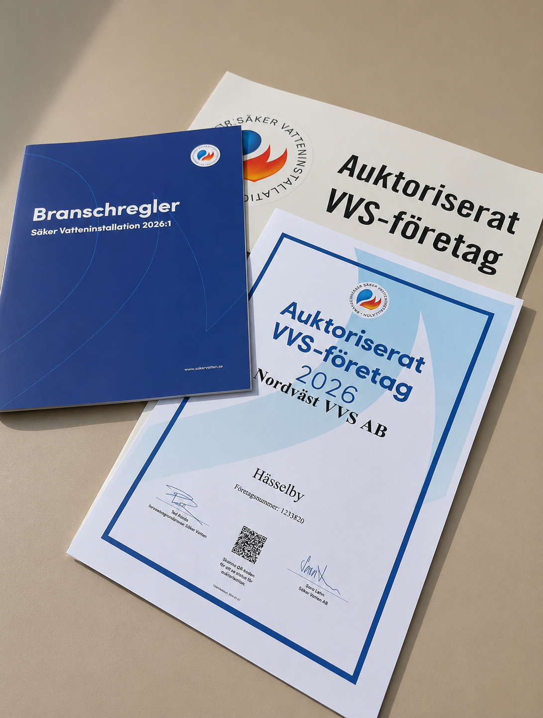 Auktoriserat VVS-företag